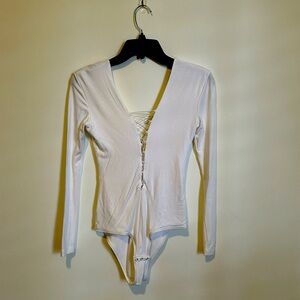 Alexander Wang low cut bodysuit. Size small.